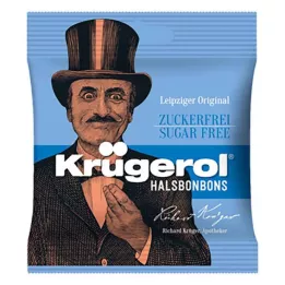 KRÜGEROL Sokerittomat kurkkutabletit, 50 g
