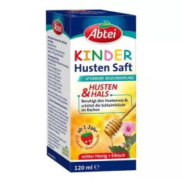 ABTEI Lasten yskänsiirappi vaahtokarkkeja ja hunajaa, 120 ml