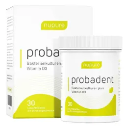 Nupure probadent sitruuna-oraalifloora-imeskelytabletit, 30 kpl