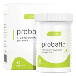 NUPURE probaflor probiootit suoliston kuntoutukseen, 60 kpl