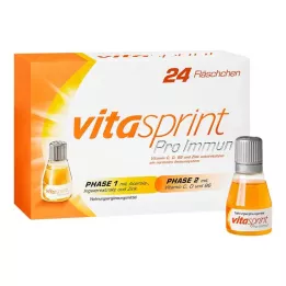 VITASPRINT Pro Immun -juomapullot, 24 kpl