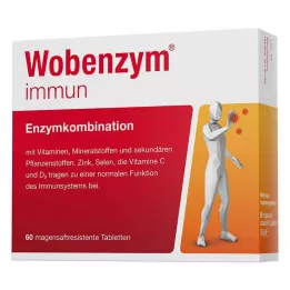 WOBENZYM immuuni-enterotabletit, 60 kpl