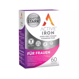 ACTIVE IRON Rauta- ja B-vitamiinikompleksi plus, 60 kpl