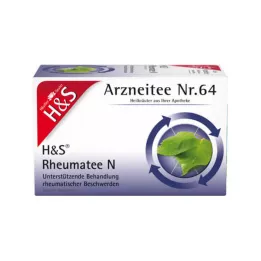 H&amp;S Rheumatee N suodatinpussit, 20X2,0 g