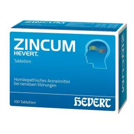 ZINCUM HEVERT Tabletit, 100 kpl
