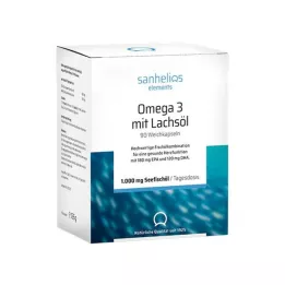SANHELIOS Omega-3 lohiöljykapseleilla, 90 kpl