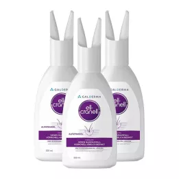 ELL-CRANELL 250 mikrogrammaa/ml liuos käytettäväksi päähän, 3x200 ml