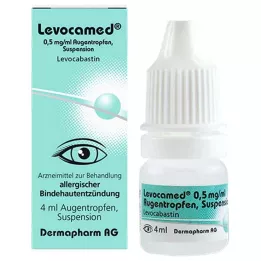 LEVOCAMED 0,5 mg/ml silmätippasuspensio, 4 ml