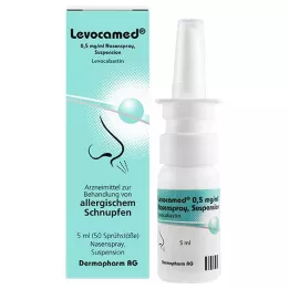 LEVOCAMED 0,5 mg/ml nenäsumutesuspensio, 5 ml