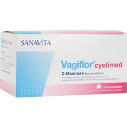 VAGIFLOR Kystimoidut D-Mannose Brewer -tabletit, 14 kpl
