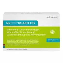 MYBIOTIK BALANCE RDS 20x2 g Plv.+20 kapselia, 1 P