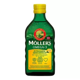 MÖLLERS Omega-3 Sitruunamakuöljy, 250 ml