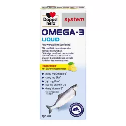 DOPPELHERZ Omega-3-nestejärjestelmä, 150 ml