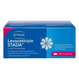 LEVOCETIRIZIN STADA 5 mg kalvopäällysteiset tabletit, 100 kpl