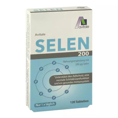 SELEN 200 µg tabletit, 120 kpl SELEN 200 µg tabletit, 120 kpl