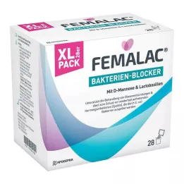 FEMALAC Bakteerien estojauhe, 28 kpl