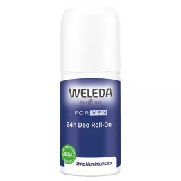 WELEDA Miesten 24h Deo Roll-on, 50 ml