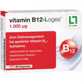 VITAMIN B12-LOGES 1000 μg kapselit, 60 kpl