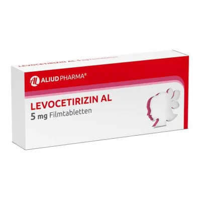 LEVOCETIRIZIN AL 5 mg kalvopäällysteiset tabletit, 50 kpl