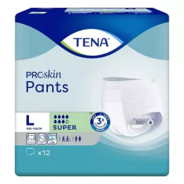 TENA PANTS Super L kertakäyttöiset housut, 12 kpl