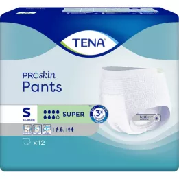 TENA PANTS Super S: n kertakäyttöiset housut, 12 kpl