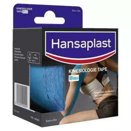 HANSAPLAST Sport Kinesiology Teippi 5 cmx5 m sininen, 1 kpl