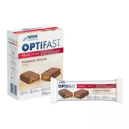 OPTIFAST Vadelma-kirsikkapatukka, 6x65 g