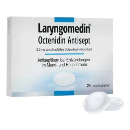 Laryngomedine Octenidine Antisept, 24 kpl