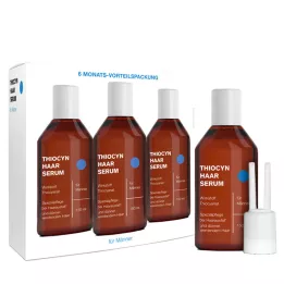 THIOCYN Hiusseerumin miehet 6 kuukausittainen etupakkaus, 3x150 ml