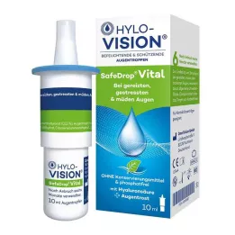 HYLO-VISION SafeDrop Vital -silmätipat, 10 ml