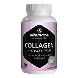 COLLAGEN 300 mg+Hyaluron 100 mg suuriannoksiset kapselit, 60 kpl