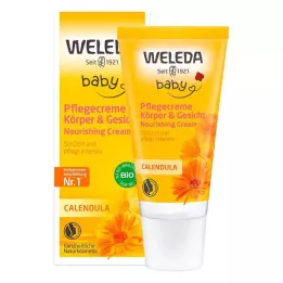 WELEDA Calendula Care Cream Vartalo &amp; Kasvovoide, 30 ml