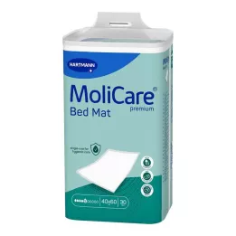MOLICARE Premium -sängyn matto 5 tippaa 40x60 cm, 30 kpl
