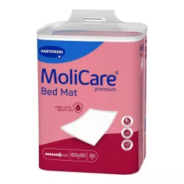 MOLICARE Premium Bed Mat 7 tippaa 60x90 cm, 30 kpl