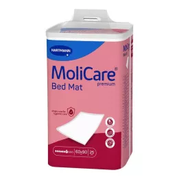 MOLICARE Premium Bed Mat 7 Drops 60x90 cm, 25 kpl