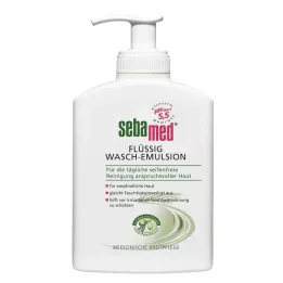 Sebamed Nestemäinen pesu emulsio oliivilla annostelijan kanssa, 200 ml