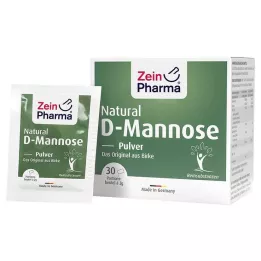 NATURAL D-mannoosi 2000 mg jauhepussi, 30X2 g