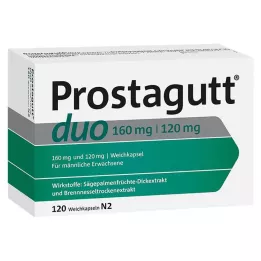 PROSTAGUTT duo 160 mg/120 mg pehmeät kapselit 120 kpl., 120 kpl