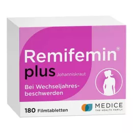 REMIFEMIN plus mäkikuisma kalvopäällysteiset tabletit, 180 kpl