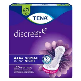 TENA® huomaamattomat Normal Night -tyynyt inkontinenssiin, 20 kpl