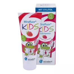 MIRADENT Mirafluor Kids -hammastahna, 75 ml