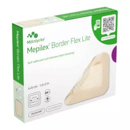MEPILEX Border Flex Lite vaahtosidos 4x5 cm, 10 kpl