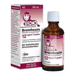 BROMHEXIN Hermes Arzneimittel 12 mg/ml tipat, 100 ml