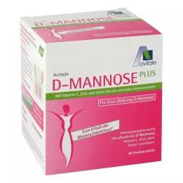 D-Mannoosi plus 2000 mg tikkuja, 60x2,47 g