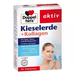 DOPPELHERZ Piidioksidi+kollageenitabletit, 30 kpl