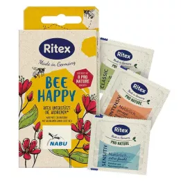 Ritex Bee Happy kondomit, 8 kpl
