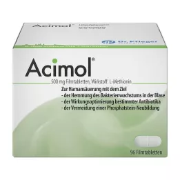 ACIMOL 500 mg kalvopäällysteiset tabletit, 96 kpl