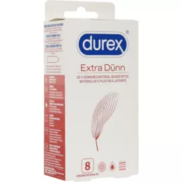 DUREX erittäin ohuet kondomit, 8 kpl