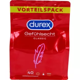 Durex Tunne kondomit, 40 kpl