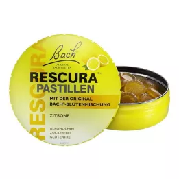 BACHBLÜTEN Alkuperäinen Rescura Pastilles Lemon, 50 g